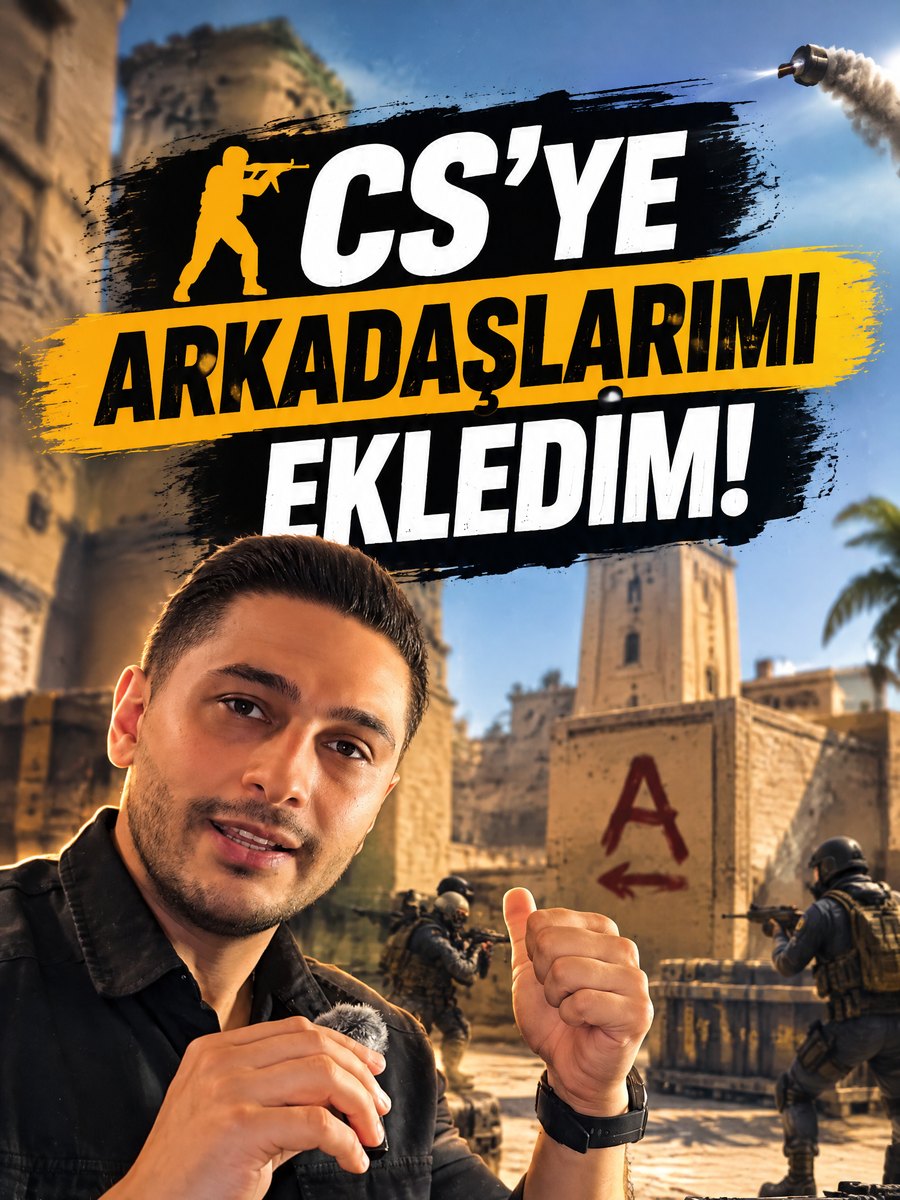 Counter-Strike 1.6'ya arkadaşlarının yüzünü koymak nasıl yapılır?